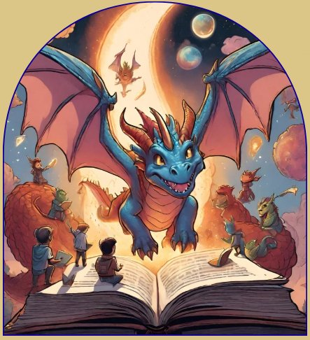 Illustration d'un dragon, univers d'Esprit Lunaire